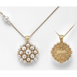 Mikiko-collana in argento...