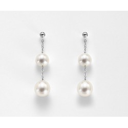 Mikiko-oreccnini con perle...